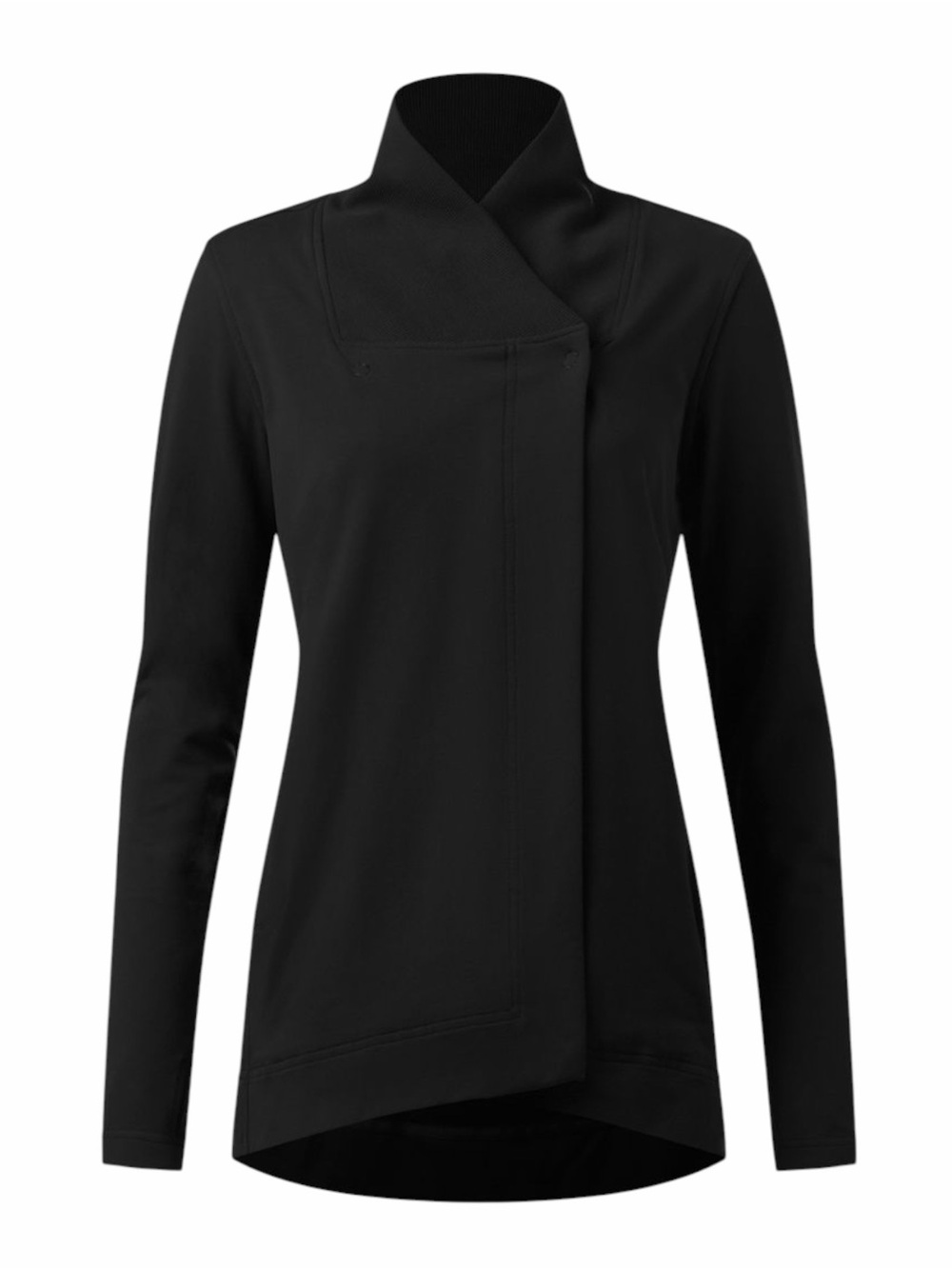 Lululemon – Belle Wrap Asymmetrical French Terry Jacket – Black – Sz. 6